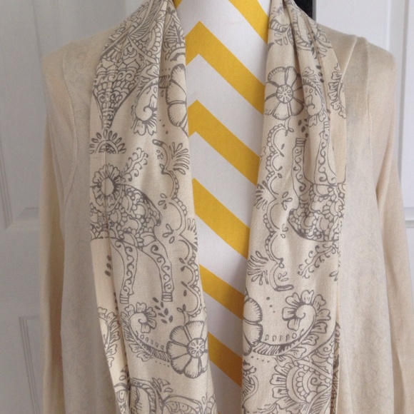 LAMB cashmere blend sweater wrap. - Picture 1 of 4